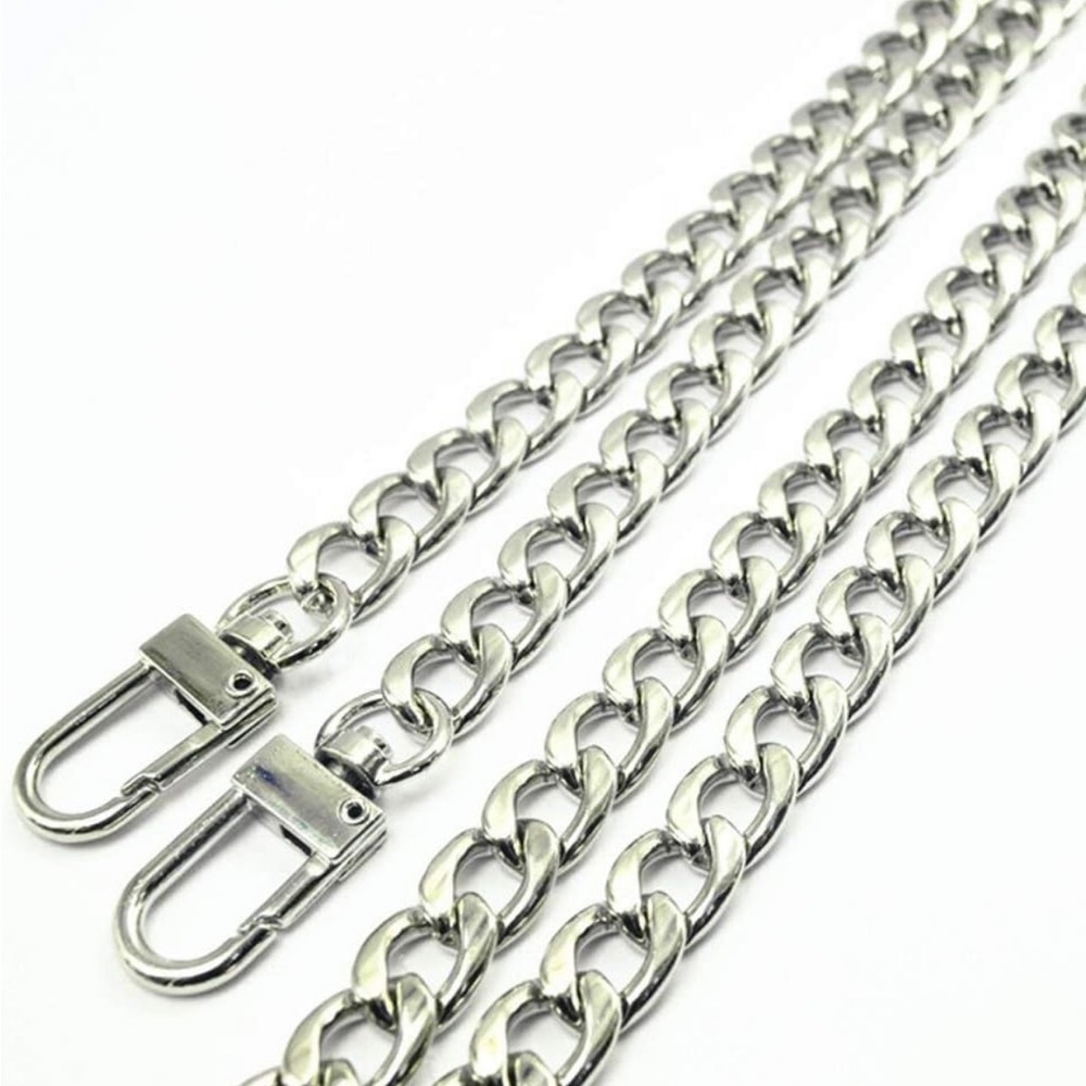 NWOT Iron Flat Chain Strap  (Gold or silver)